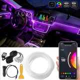 Wholesale-Monster MLB72016RGB Bluetooth Sound Reactive RGB Fiber Optic Car Interior Lighting Kit-Lighting-Electro Vision Inc