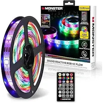 Wholesale-Monster MLB72025-RGB Sound Reactive Neon LED Strip-Electro Vision Inc