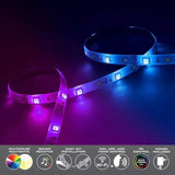 Wholesale-Monster MLB72058RGB WIFI 5m RGBW LED Strip – Sound Reactive with Razer Chroma, WiFi App & Voice Control-LED Light-Electro Vision Inc