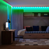 Wholesale-Monster MLB72100RGB 100ft Multi-Color LED Light Strip with Remote-Electro Vision Inc