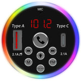 Wholesale-Monster WFM9-1002 Led Light Accent Bluetooth FM Transmitter-LED Light-Electro Vision Inc