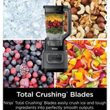 Wholesale-Ninja BE200 Classic Blender 1000W 72oz 3-Speed - Dark Gray-Blender-Electro Vision Inc