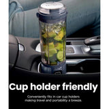 Wholesale-Ninja Blast BC151BM Portable Blender 18 OZ - Blue-Portable Blender-Electro Vision Inc