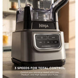 Wholesale-Ninja Classic BE250 Smoothie Blender w/ 3 Speeds, 72 OZ - Black-Blender-Electro Vision Inc