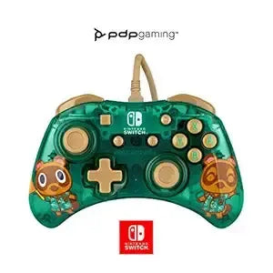 Wholesale-Nintendo Cont-500-181-TTM Switch Rock Candy Animal Crossing Wired Controller-Controller-Electro Vision Inc