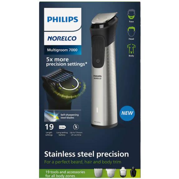Wholesale-Norelco Philips MG7900/49 Multi-Groom 7000 Series, All-in-One Trimmer-Hair Clipper & Trimmer-Electro Vision Inc