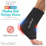 Wholesale-NuvoMed CTAF60283 Hot/Cold 360 Gel Therapy Ankle Wrap-Body Wrap-Electro Vision Inc