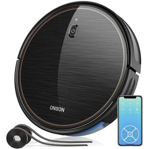 Wholesale-ONSON J10C ROBOT VACUUM CLEANER MOP 2 in 1 Combo-Vaccuum-Electro Vision Inc