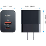 Wholesale-Odek A2 20W 2 Port USB-C PD Wall Charger-Charger-Electro Vision Inc