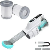 Wholesale-Ofuzzi-H9 White Pet Pro-90W Handheld Vacuum Cordless White-Electro Vision Inc