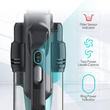 Wholesale-Ofuzzi H9Grey H9 Pro Handheld Vacuum Cleaner, Grey-Electro Vision Inc
