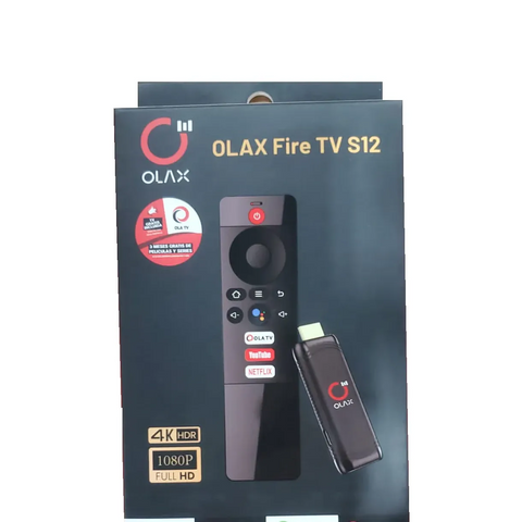 Wholesale-Olax FireTVS12 Fire TV S12 4K Black-Electro Vision Inc