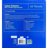 Wholesale-Onn 20tm201b Indoor Antenna 4k-Electro Vision Inc