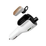 Wholesale-Onn CBT3353 - Bluetooth FM Transmitter with Wireless Earphone-Wireless Earphone-Electro Vision Inc