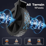 Wholesale-Originsure FoldingCart Collapsible Wagon Cart Foldable - Portable Heavy Duty Folding Beach Wagons with Wheels-Electro Vision Inc