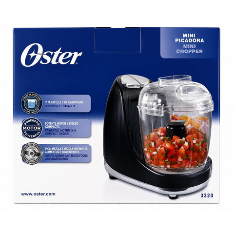 Wholesale-Oster 003320-013-000 Mini Chopper 3 Cup-Food Processor-Electro Vision Inc