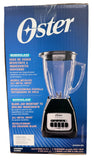 Wholesale-Oster BLSTKAGWPB013 Blender with Glass Jar 2 Speed 550W-Blender-Electro Vision Inc