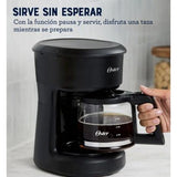 Wholesale-Oster BVSTDCS51B Coffee Maker, 5 Cup Capacity with Reusable Filter-Coffee Maker-Electro Vision Inc