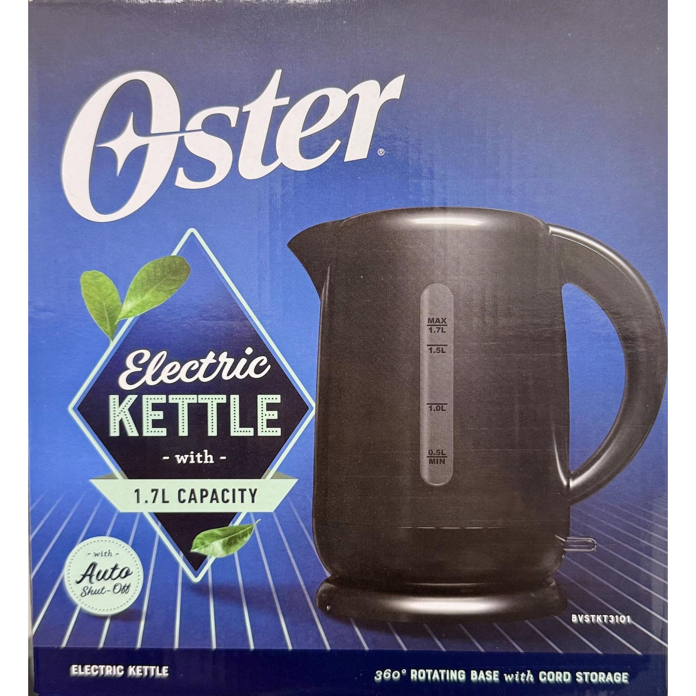 Wholesale-Oster BVSTKT3101 Tea Kettle 1.7L Black-Kettle-Electro Vision Inc