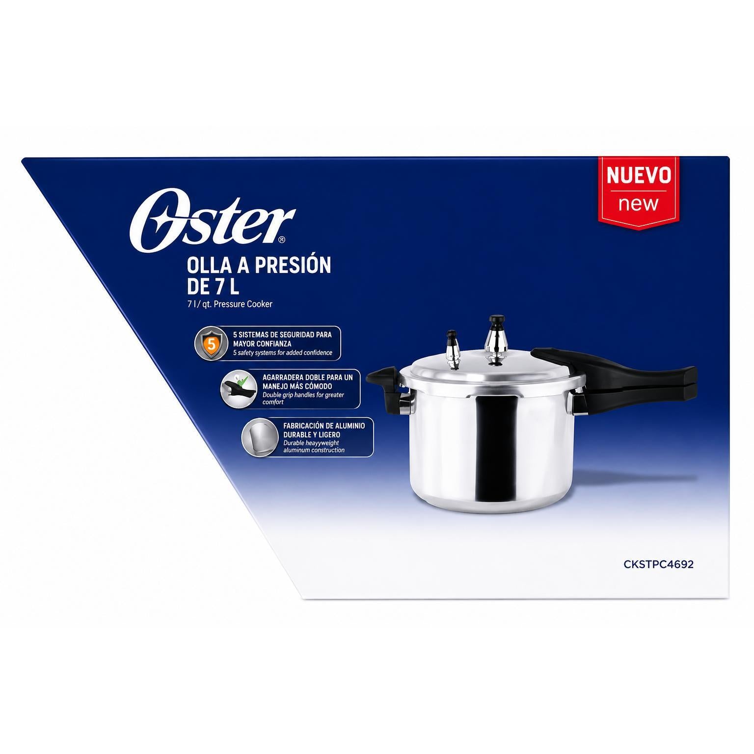 Wholesale-Oster CKSTPC4692 Pressure Cooker 7L-Pressure Cooker-Electro Vision Inc