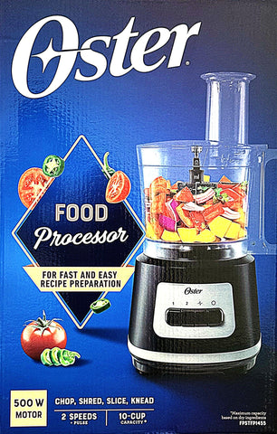 Wholesale-Oster FPSTFP1455013 Turbo Food Processor 2 Speed-Food Chopper & Processor-Electro Vision Inc