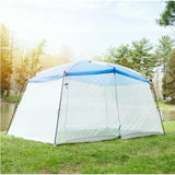 Wholesale-Ozark Tent Trail 13' x 9' Screen House, Blue-Electro Vision Inc