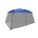 Wholesale-Ozark Tent Trail 13' x 9' Screen House, Blue-Electro Vision Inc