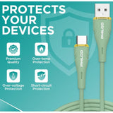 Wholesale-PHILCO FLC2608CG USB-A to TYPE C, 1.2M-USB Adapter-Electro Vision Inc