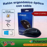 Wholesale-POLAROID PMW-210 PRO Wired Mouse-Electro Vision Inc