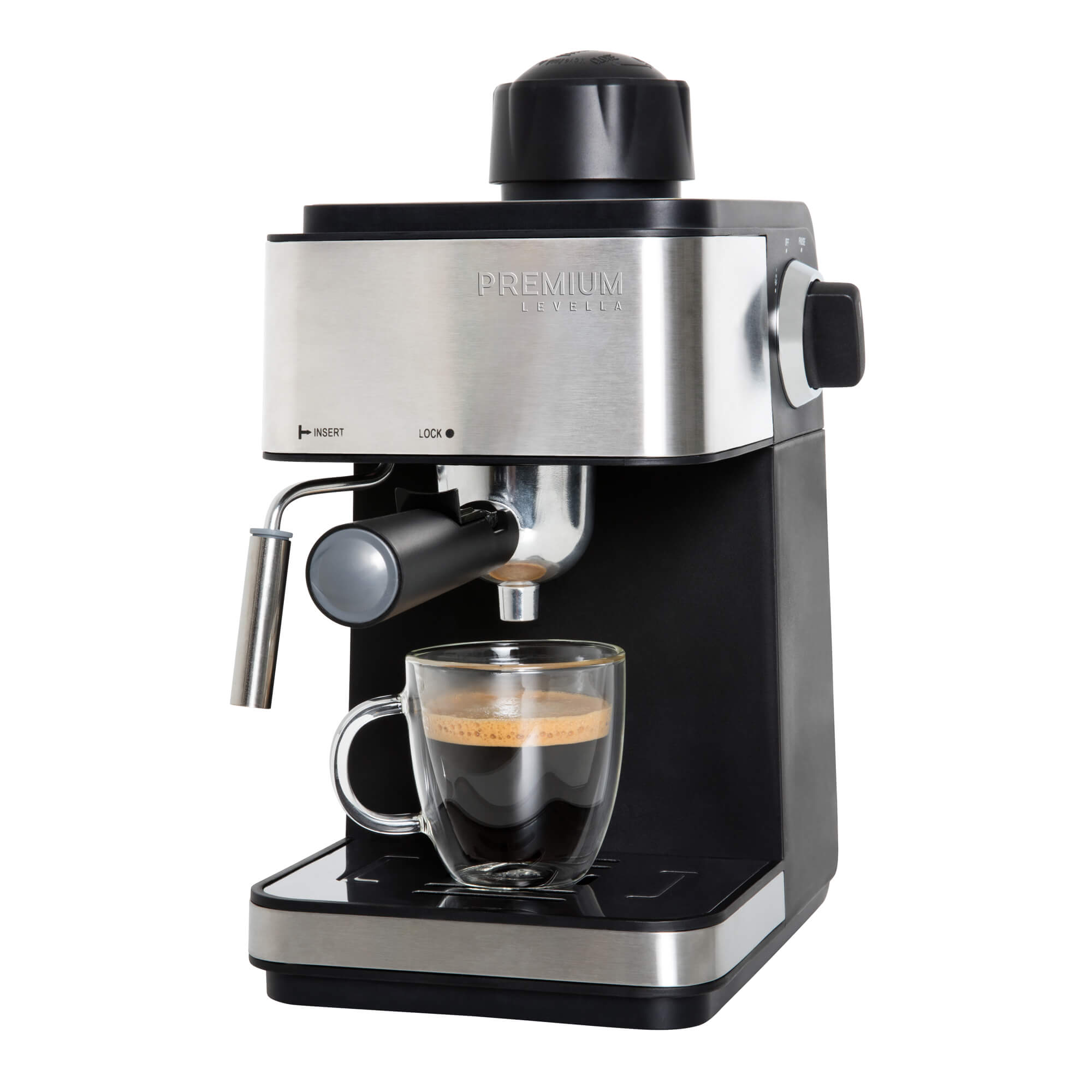 Wholesale-Premium PEM351 Steam Espresso and Cappuccino Maker-Coffee Maker-Electro Vision Inc
