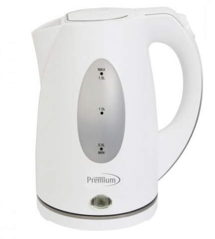Wholesale-PREMIUM PTK5156 TEA KETTLE CORDLESS 1.5 L-Electro Vision Inc