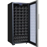 Wholesale-PREMIUM PWC946KS WINE COOLER 8.5 CU 94 BOTTLES-Electro Vision Inc