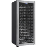 Wholesale-PREMIUM PWC946KS WINE COOLER 8.5 CU 94 BOTTLES-Electro Vision Inc