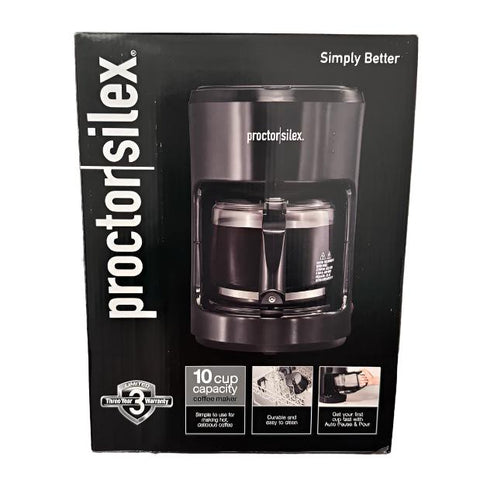 Wholesale-PROCTOR SILEX 48351 - COFFEE MAKER 10 CUP-Electro Vision Inc