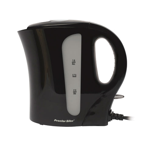 Wholesale-PROCTOR SILEX K2087 1L TEA KETTLE BLACK-Electro Vision Inc