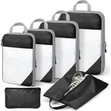 Wholesale-PackCube-6 Packing Cubes Set, Black 6 Piece-Electro Vision Inc