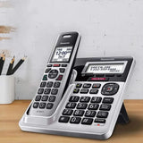 Wholesale-Panasonic KXTG994SK-R/B Bluetooth 4-Handset Phone Bundle - CERTIFIED REFURBISHED-Electro Vision Inc