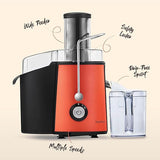 Wholesale-Peach Street 1401 Centrifugal Juicer 700W Juice Extractor Juicing Machine Stainless Steel-Electro Vision Inc