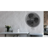 Wholesale-Pelonis PFW40HRA4AN-R/B Wall Mount Fan with Remote 16" - CERTIFIED REFURBISHED-Electro Vision Inc