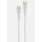 Wholesale-Philco FLC2610W USB-C to TYPE-C Cable TPE, 1.2M - White-USB Cable-Electro Vision Inc