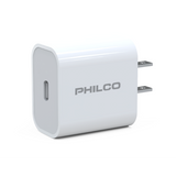 Wholesale-Philco FLP4320W USB-C Wall Charger 20W PD3.0 US Plug (White)-USB Wall Charger-Electro Vision Inc