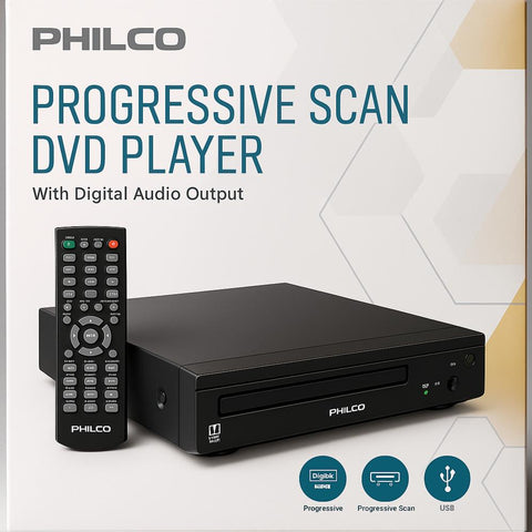 Wholesale-Philco PHD1001 DVD Player Progressive Scan-DVD Player-Electro Vision Inc