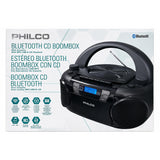 Wholesale-Philco PJC7000BT Portable CD Player Boombox Bluetooth Cassette Radio-Boombox-Electro Vision Inc