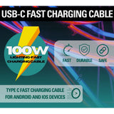 Wholesale-Philco PMA2034C USB-C Silicone Cable 1.2M 100W - White-USB Cable-Electro Vision Inc