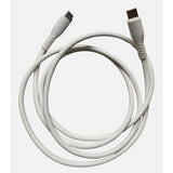 Wholesale-Philco PMA2034C USB-C Silicone Cable 1.2M 100W - White-USB Cable-Electro Vision Inc