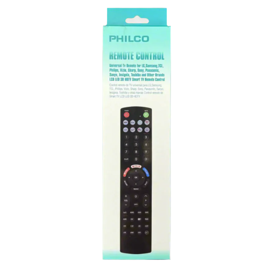 Wholesale-Philco PRC3014UBK Universal Remote Control – Black, Multi-Device Compatible-Electro Vision Inc