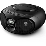 Wholesale-Philips AZ318 Portable CD Player Black-CD Players & Recorders-Electro Vision Inc