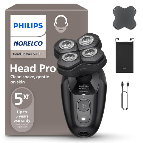 Philips  HS5980/40 Norelco Head Shaver Pro 5000 Series Deep Black