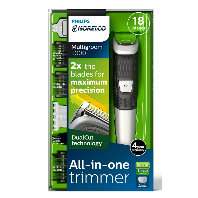 Wholesale-Philips MG5750/49 Norelco Multigroomer All-in-One Trimmer-Electro Vision Inc