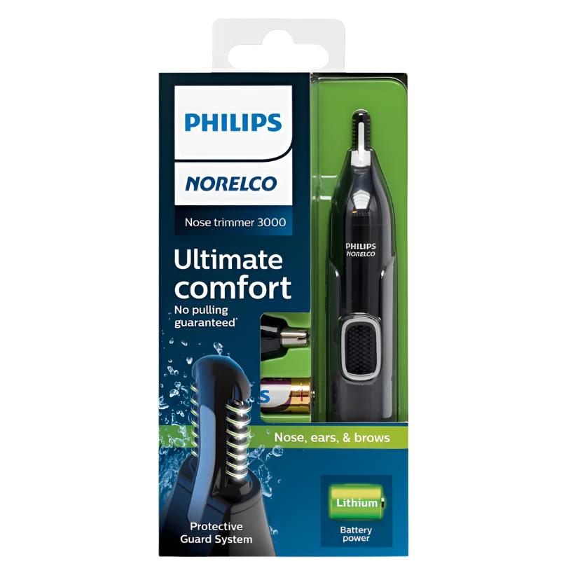 Wholesale-Philips Norelco NT3610/42 NoseTrimmer 1500 Precision Grooming for Nose, Ears & Eyebrows-Trimmer-Electro Vision Inc